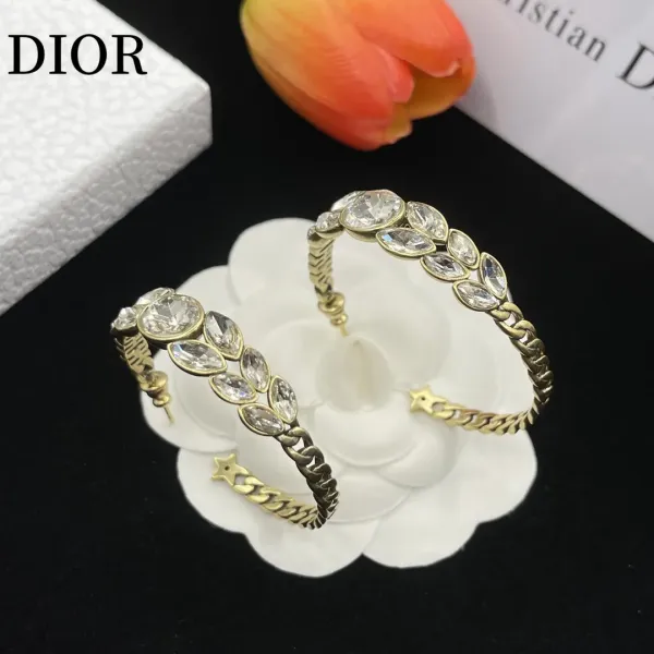 【DIOR】 ディオール   ファッションスタイルのイヤリング