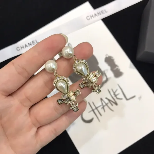 【CHANEL 】 シャネル   ファッションスタイルのイヤリング