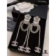 【CHANEL 】 シャネル   ファッションスタイルのイヤリング