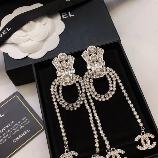 【CHANEL 】 シャネル   ファッションスタイルのイヤリング