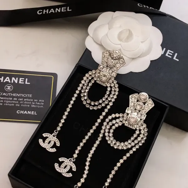 【CHANEL 】 シャネル   ファッションスタイルのイヤリング