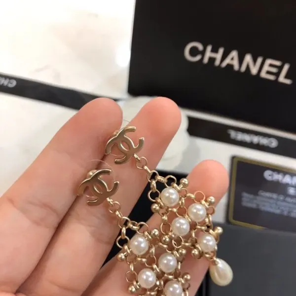 【CHANEL 】 シャネル   ファッションスタイルのイヤリング