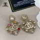 【CHANEL 】 シャネル   ファッションスタイルのイヤリング