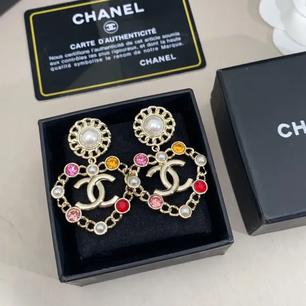 【CHANEL 】 シャネル   ファッションスタイルのイヤリング