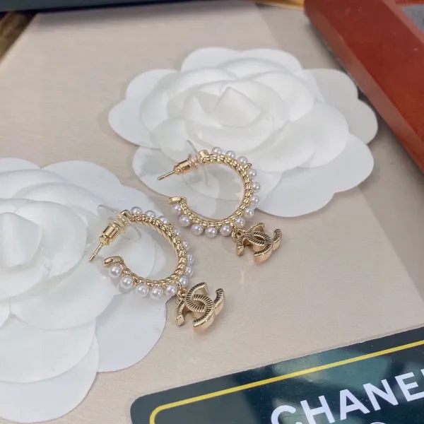 【CHANEL 】 シャネル   ファッションスタイルのイヤリング