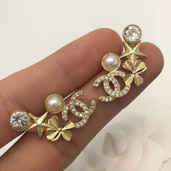 【CHANEL】シャネル  クラシック ノーブル ファッション オールマッチ イヤリング
