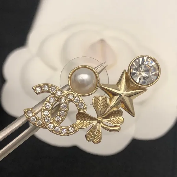 【CHANEL】シャネル  クラシック ノーブル ファッション オールマッチ イヤリング