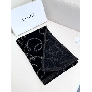 【CELINE セリーヌ】スカーフ  62*195CM  241108