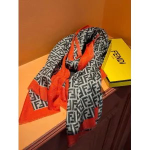 【FENDI  フェンディ】スカーフ 30*180CM   241207