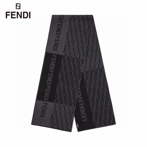【FENDI  フェンディ】スカーフ 180*32CM   241207