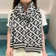 【FENDI  フェンディ】スカーフ 180*32CM   241207
