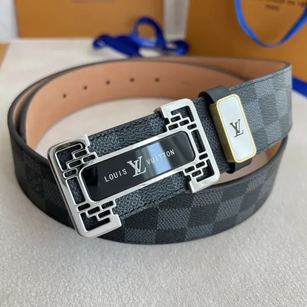 【 LOUIS VUITTON】(ルイヴィトン) 3.8cmベルト メンズ