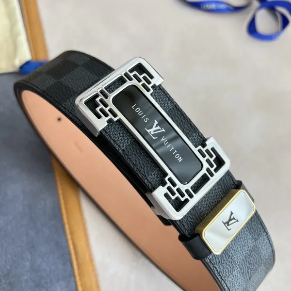 【 LOUIS VUITTON】(ルイヴィトン) 3.8cmベルト メンズ