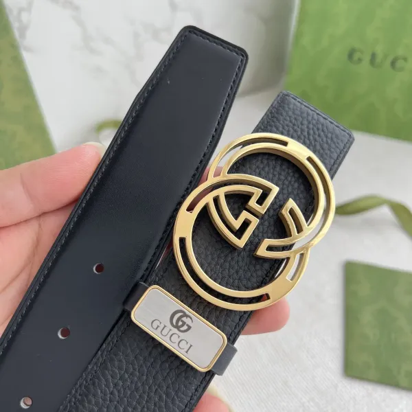 【GUCCI】(クッチ) 3.8cm   ベルト メンズ