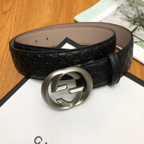 【 GUCCI】(クッチ)  3.8cm   ベルト メンズ