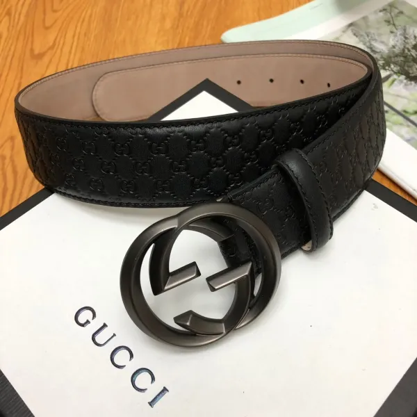 【 GUCCI】(クッチ)  3.8cm   ベルト メンズ