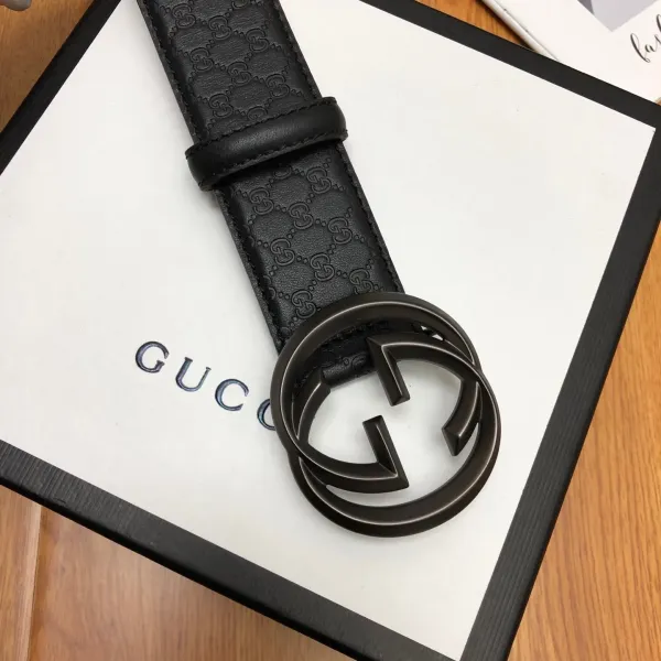 【 GUCCI】(クッチ)  3.8cm   ベルト メンズ
