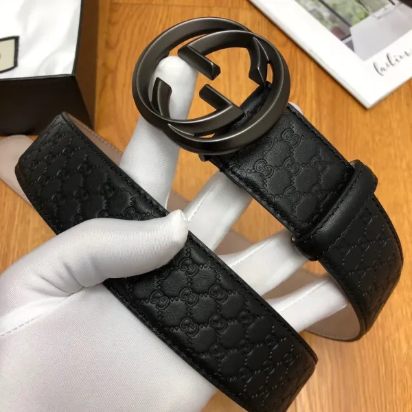 【 GUCCI】(クッチ)  3.8cm   ベルト メンズ