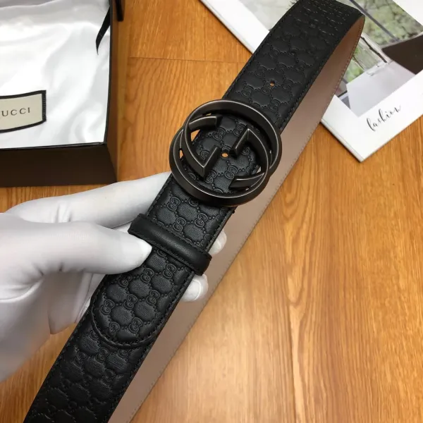 【 GUCCI】(クッチ)  3.8cm   ベルト メンズ
