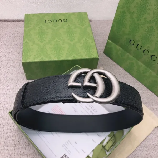 【 GUCCI】(クッチ)  3.8cm   ベルト メンズ