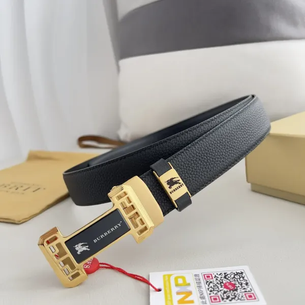 【BURBERRY 】(バーバリー) 3.5cmベルト メンズ 240904