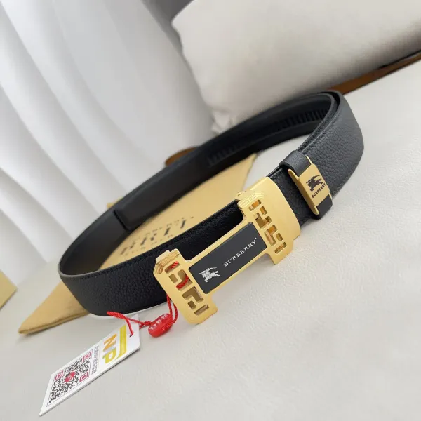 【BURBERRY 】(バーバリー) 3.5cmベルト メンズ 240904