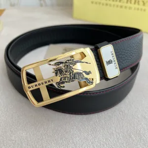 【BURBERRY 】(バーバリー) 3.5cmベルト メンズ 240904
