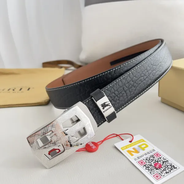 【BURBERRY】(バーバリー) 3.5cmベルト メンズ