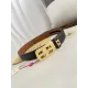 【BURBERRY】(バーバリー) 3.5cmベルト メンズ
