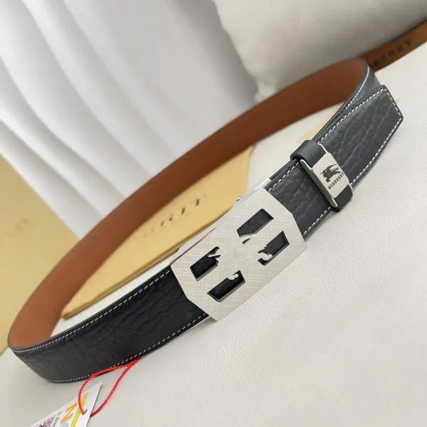 【BURBERRY】(バーバリー) 3.5cmベルト メンズ