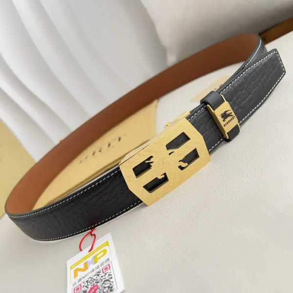 【BURBERRY】(バーバリー) 3.5cmベルト メンズ
