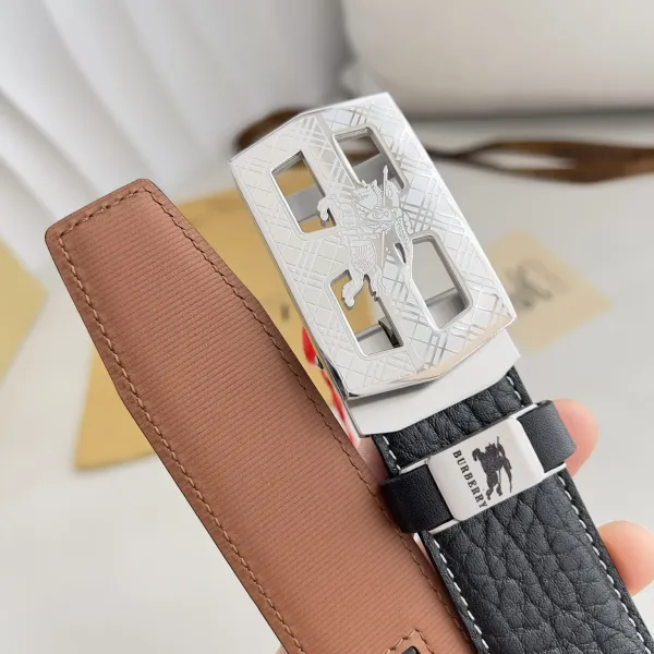 【BURBERRY】(バーバリー) 3.5cmベルト メンズ