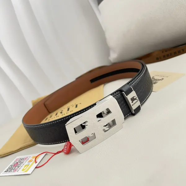 【BURBERRY】(バーバリー) 3.5cmベルト メンズ