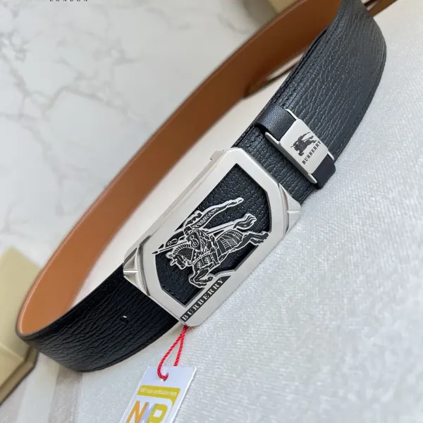 【BURBERRY】(バーバリー) 3.8cmベルト メンズ