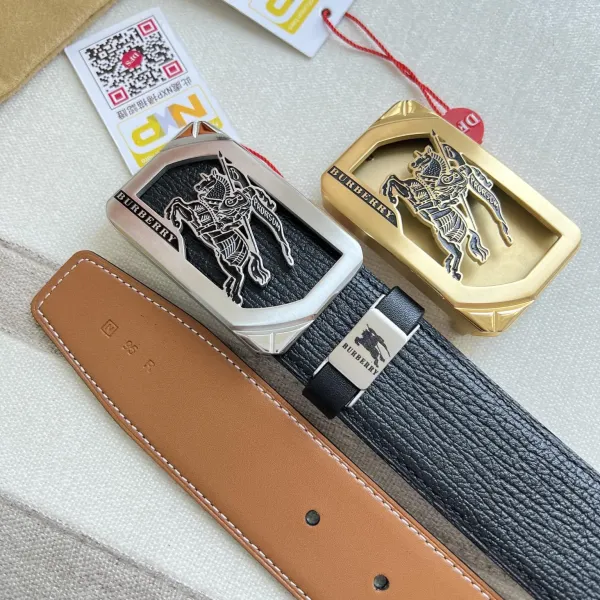 【BURBERRY】(バーバリー) 3.8cmベルト メンズ