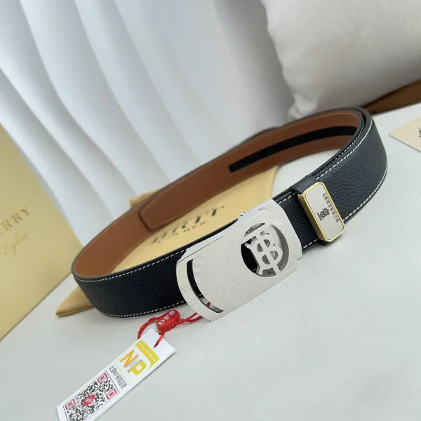 【BURBERRY】(バーバリー) 3.5cmベルト メンズ