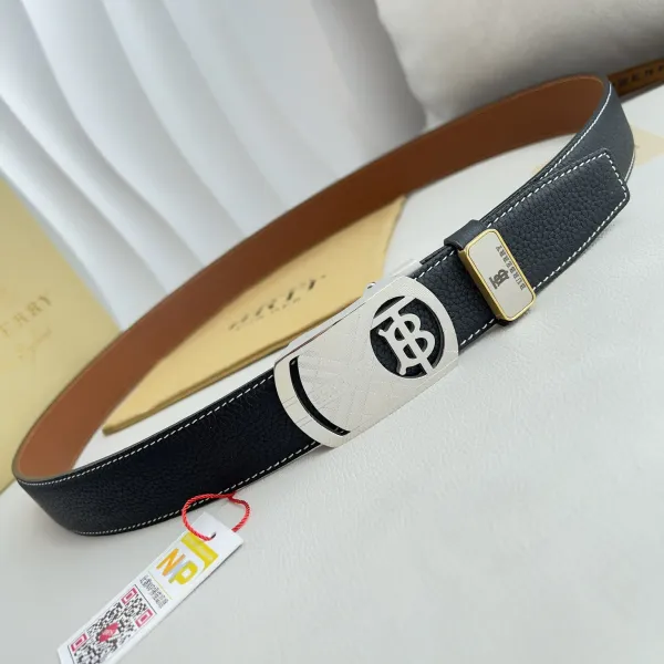 【BURBERRY】(バーバリー) 3.5cmベルト メンズ