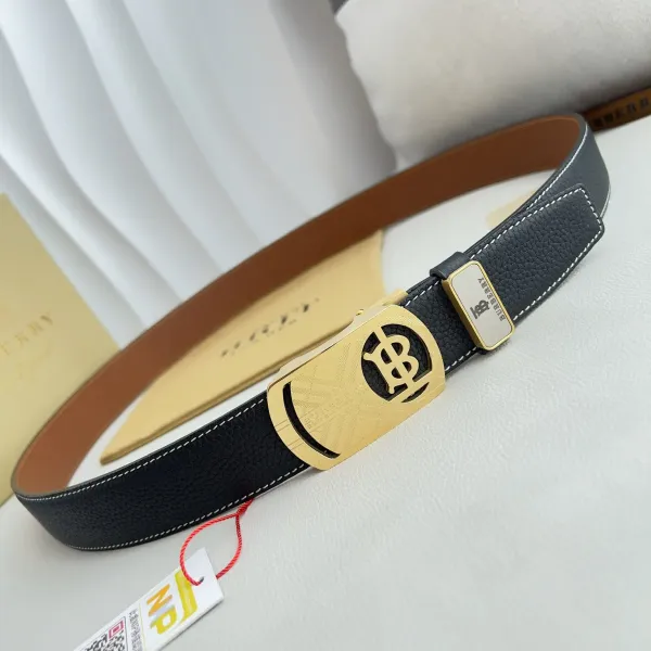 【BURBERRY】(バーバリー) 3.5cmベルト メンズ