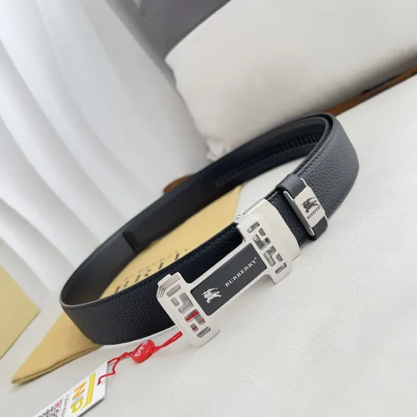 【BURBERRY】(バーバリー) 3.5cmベルト メンズ