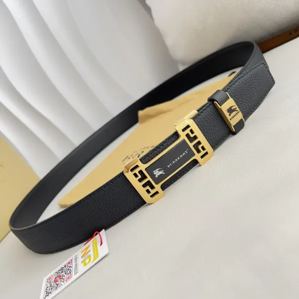 【BURBERRY】(バーバリー) 3.5cmベルト メンズ