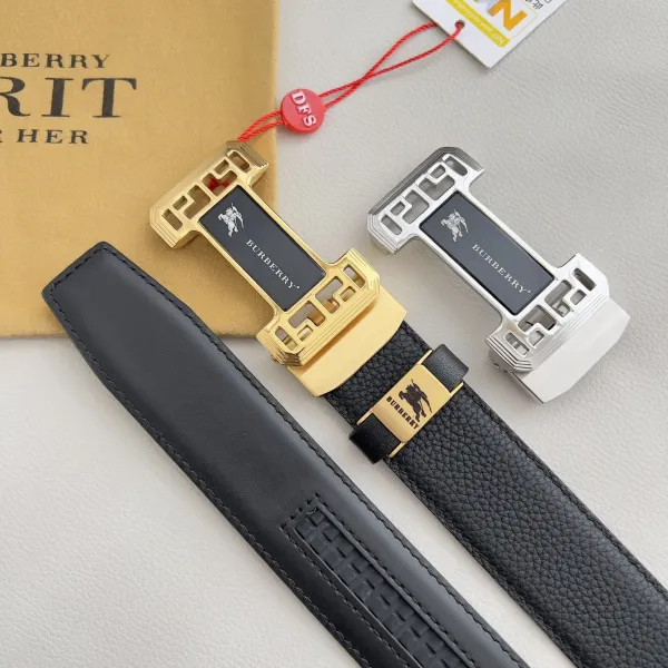 【BURBERRY】(バーバリー) 3.5cmベルト メンズ