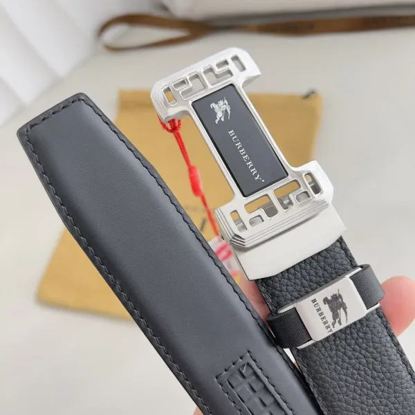 【BURBERRY】(バーバリー) 3.5cmベルト メンズ