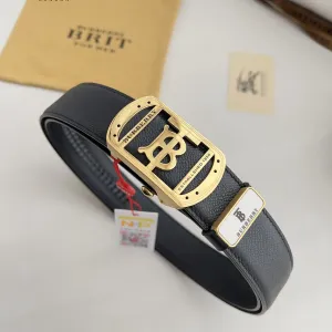 【BURBERRY】(バーバリー) 3.5cmベルト メンズ