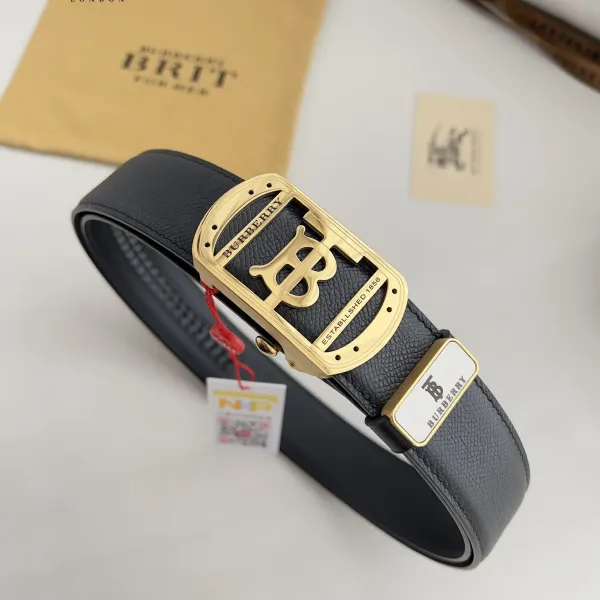 【BURBERRY】(バーバリー) 3.5cmベルト メンズ