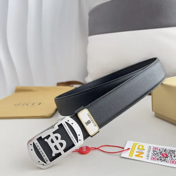 【BURBERRY】(バーバリー) 3.5cmベルト メンズ