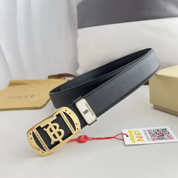 【BURBERRY】(バーバリー) 3.5cmベルト メンズ