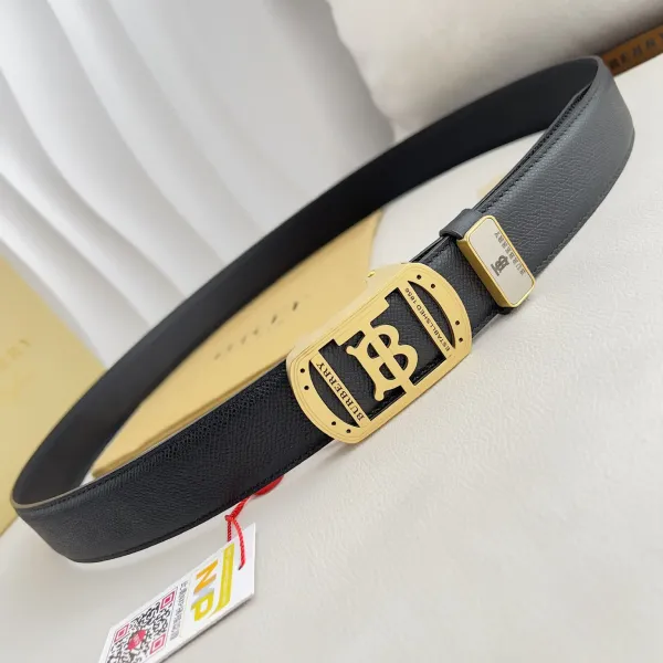 【BURBERRY】(バーバリー) 3.5cmベルト メンズ