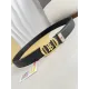 【BURBERRY】(バーバリー) 3.5cmベルト メンズ