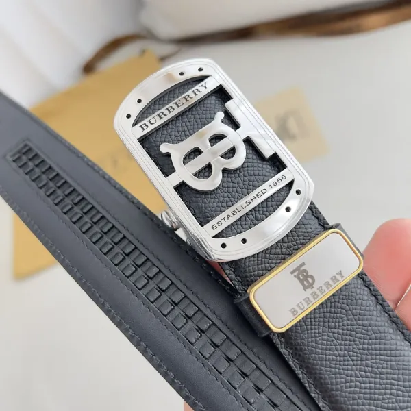【BURBERRY】(バーバリー) 3.5cmベルト メンズ