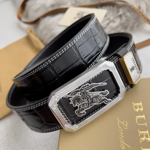 【BURBERRY 】(バーバリー) 3.8cmベルト メンズ